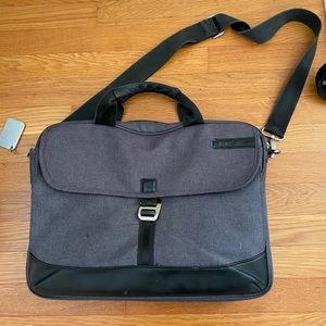 Grey Brenthaven Slim Briefcase